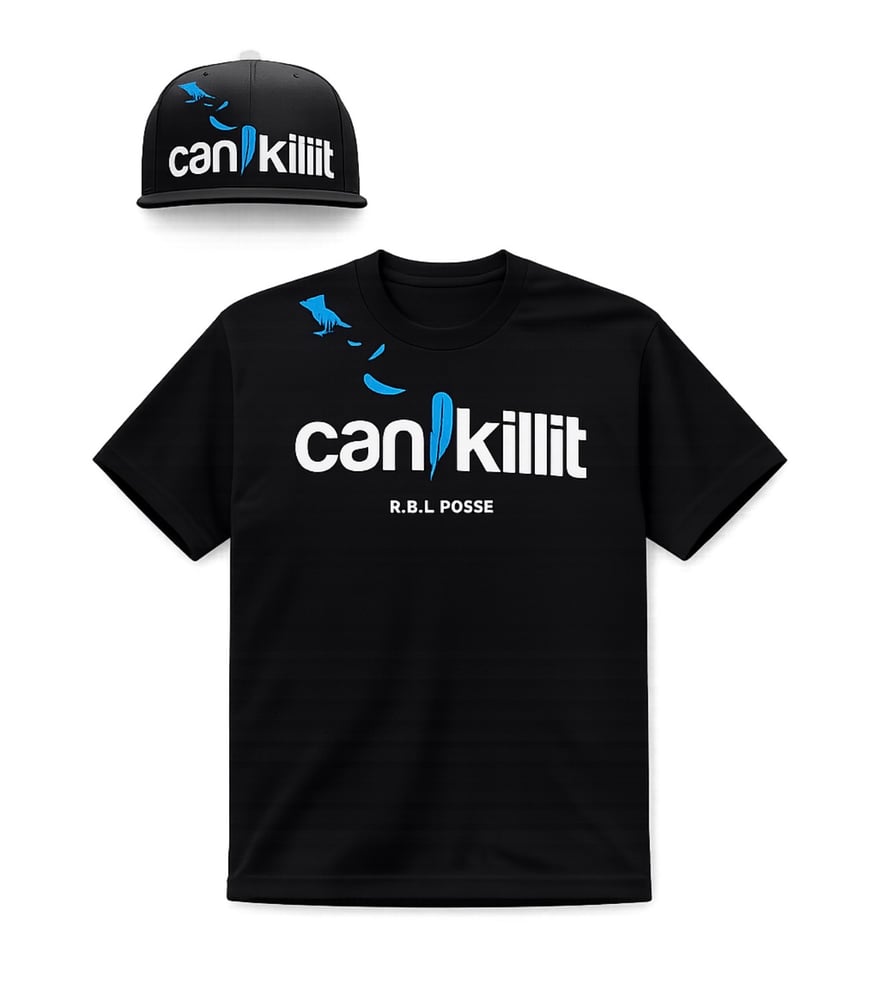 Image of Bluebird "CAN I KILL IT" (BLACK) Snapback