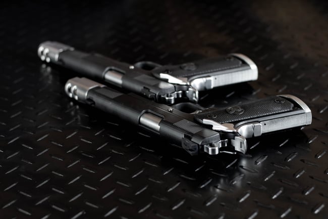 The Punisher 1911 Pistol Replica Set