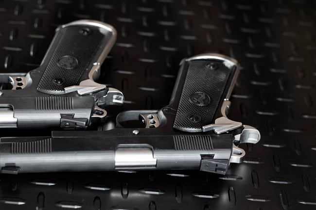 The Punisher 1911 Pistol Replica Set