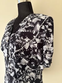 Image 3 of Vintage 80s Jacqueline Eve Rayon Blouse | Sweet Summer Top | Size 10