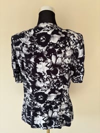 Image 5 of Vintage 80s Jacqueline Eve Rayon Blouse | Sweet Summer Top | Size 10