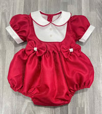 Miss  Christmas Bubble Romper PREORDER ONLY 