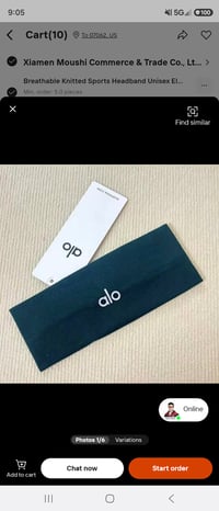 Black Lo Headband