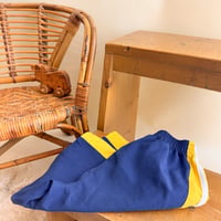 Image 2 of Vintage 1990s Athletic Works Striped Track Shorts | 5T