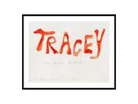Image 2 of Tracey Emin - Local Girl Bids for local mans Prize, Giclee Print on Canvas or Paper, Poster