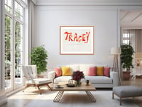 Image 5 of Tracey Emin - Local Girl Bids for local mans Prize, Giclee Print on Canvas or Paper, Poster