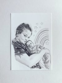Image 2 of Custom Mother and Baby drawing