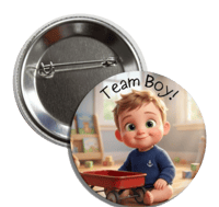 Image 3 of 10 Team Boy Buttons - Caucasian