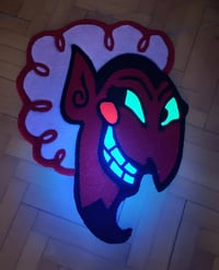 Image 3 of HIM GLOW IN THE DARK TUFTED RUG