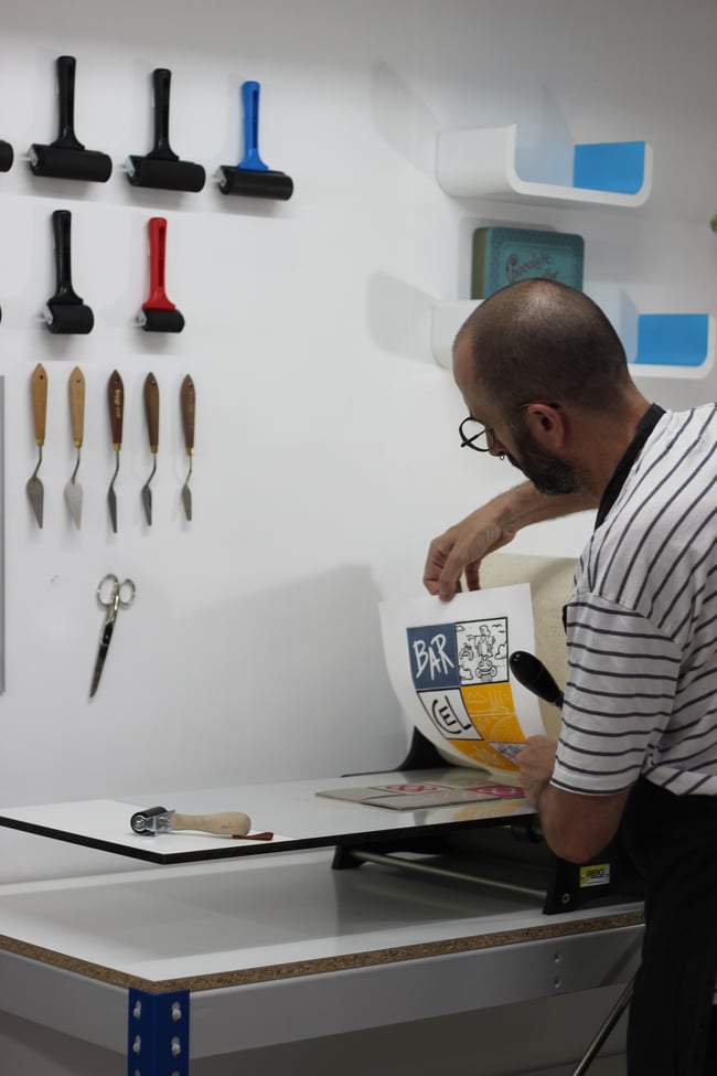 Barcelona-inspired Linocut Workshop: Print your own Art piece