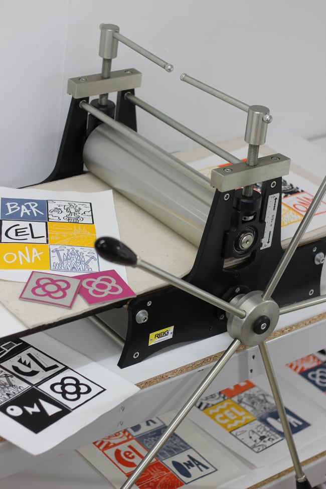 Barcelona-inspired Linocut Workshop: Print your own Art piece
