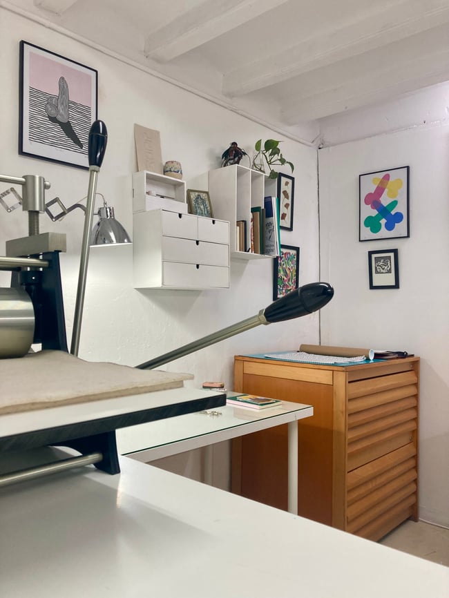 Barcelona-inspired Linocut Workshop: Print your own Art piece