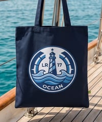 Image 2 of Tote bag épais 340g/m² "LR17Ocean"