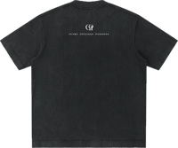 Image 2 of Heavyweight Vintage "FFP CB" T-shirt - Black 430gsm|12.7oz