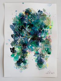 Image 1 of Blues Greens A3
