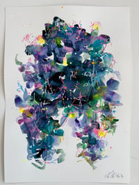 Image 1 of Blues Purples A3