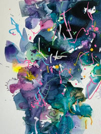 Image 4 of Blues Purples A3