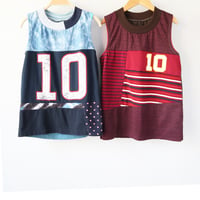 Image 3 of ten 10 10/12 party tenth 10th birthday bday tank top sleeveless