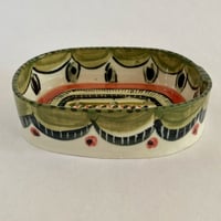 Image 4 of Soap dishes Pink and green pattern