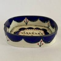 Image 3 of Dark blue soap dish