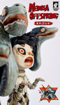 Image 7 of Medusa Offspring Resin Statue