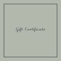 Image 1 of Gift Certificate