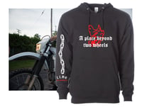 Image 1 of Copy of A place beyond two wheels black hood