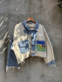 Image 3 of Boxy flower jacket - M