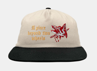 Image 2 of beyond two wheels black/white hat