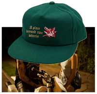 Image 1 of beyond two wheels green hat