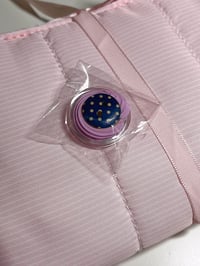 Image 1 of Creamy button pin