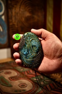 Oceanic Mask Pendant #10