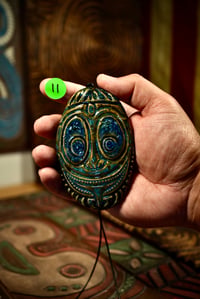 Oceanic Mask Pendant #11
