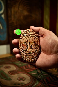 Oceanic Mask Pendant #12