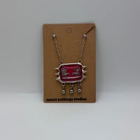Image 1 of Spiked Reverse Intaglio Pendant (#2226)