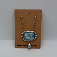 Image 1 of Spiked Reverse Intaglio Pendant (#2235)