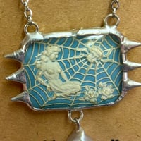 Image 2 of Spiked Reverse Intaglio Pendant (#2235)