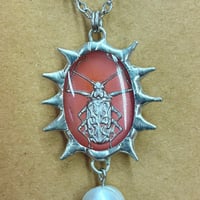 Image 2 of Spiked Reverse Intaglio Pendant (#2241)