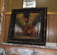 Image 2 of Untitled, original oil painting on wood panel