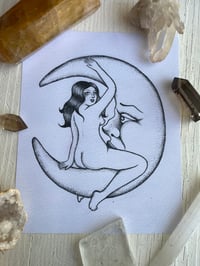 Lesbian Moon Print