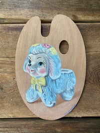 Image 1 of Little Lamb Chop-  origninal oil on artist palette