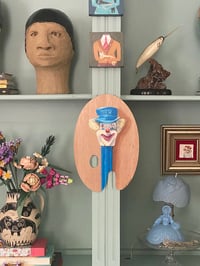 Image 2 of Clown PEZ- original oil on artist palette