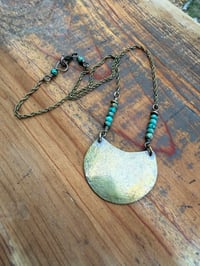Image 4 of Peaces of Luanda series - brass necklace 
