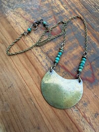Image 6 of Peaces of Luanda series - brass necklace 