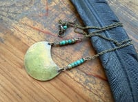 Image 8 of Peaces of Luanda series - brass necklace 