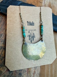 Image 2 of Peaces of Luanda series - brass necklace 