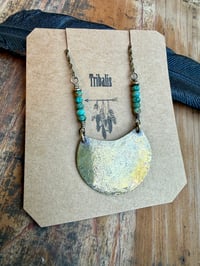 Image 10 of Peaces of Luanda series - brass necklace 