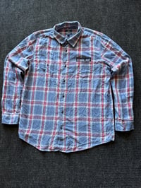 Image 9 of Flannel #69 LARGE REJECT THE MACHINE 