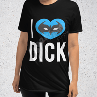 Image 2 of BATFAM I Heart Dick Unisex Shirt