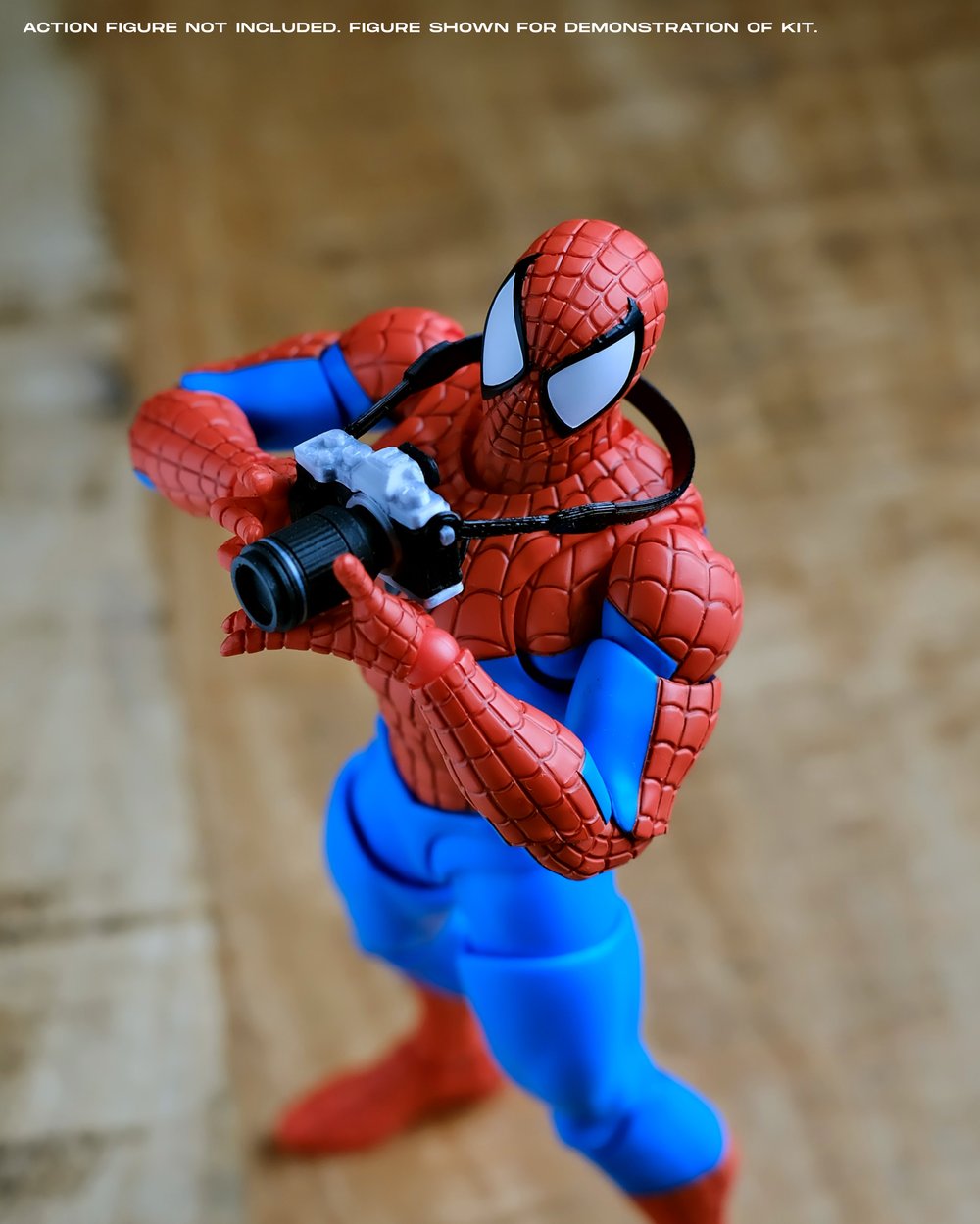 1/12 Scale Definitive Webbed Photographer Camera Kit made for Spider-Man Action Figures